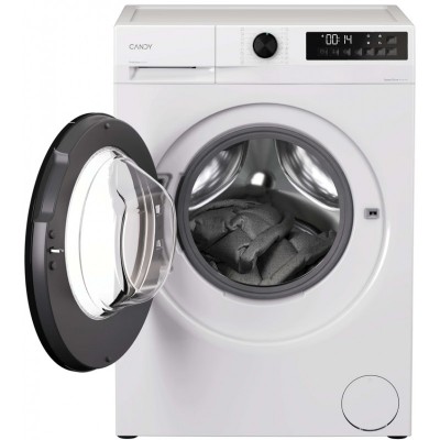 Пральна машина Candy фронтальна, 8кг, 1400, A+++, 59см, дисплей, пара, інвертор, білий