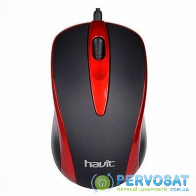 Мышка Havit HV-MS675 USB Red (22833)