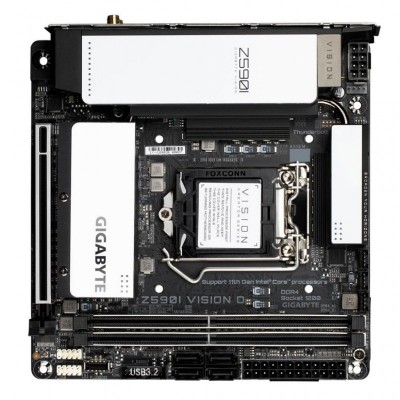 Материнская плата Gigabyte Z590I VISION D