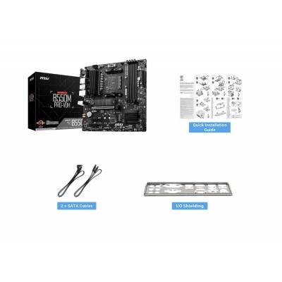 Материнcька плата MSI B550M PRO-VDH sAM4 B550 4xDDR4 M.2 HDMI DP D-Sub mATX