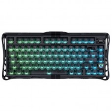 Клавіатура механічна GravaStar Mercury V75 80keys, Magnetic Jade Pro, 8K, USB-A, RGB, Stealth Black