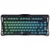 Клавіатура механічна GravaStar Mercury V75 80keys, Magnetic Jade Pro, 8K, USB-A, RGB, Stealth Black
