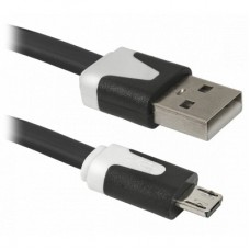 Дата кабель USB08-03P USB 2.0 - Micro USB, 1m Defender (87475) Дата кабель USB08-03P USB 2.0 - Micro USB, 1m Defender (87475)