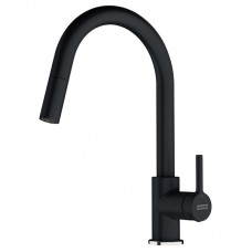 Змішувач для кухні Franke Lina, довж.виливу - 215мм, витяжний, 1важіль, онікс Змішувач для кухні Franke Lina, довж.виливу - 215мм, витяжний, 1важіль, онікс