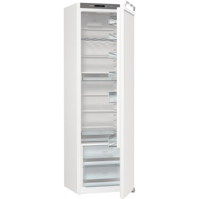 Холодильна камера Gorenje вбудована, 177x55,5х54,5, 301л, А++, інв., дисплей, білий