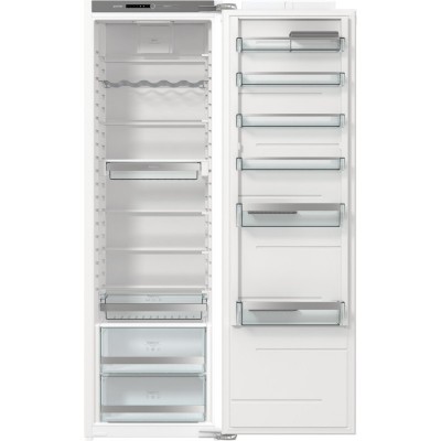 Холодильна камера Gorenje вбудована, 177x55,5х54,5, 301л, А++, інв., дисплей, білий