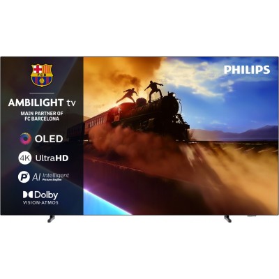 Телевізор 55" Philips OLED 4K 120Hz Smart Titan OS Black Ambilight