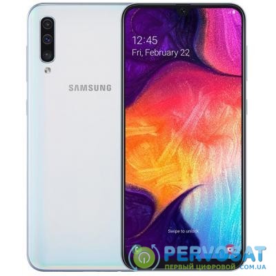 Мобильный телефон Samsung SM-A505FM (Galaxy A50 128Gb) White (SM-A505FZWQSEK)
