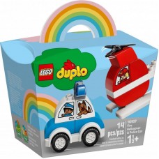 Конструктор LEGO DUPLO Пожежний вертоліт і поліц. машина (10957) Конструктор LEGO DUPLO Пожежний вертоліт і поліц. машина (10957)