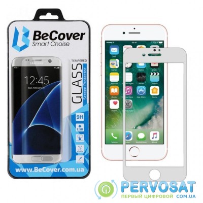 Стекло защитное BeCover Apple iPhone 7 / 8 / SE 2020 3D White (701041)