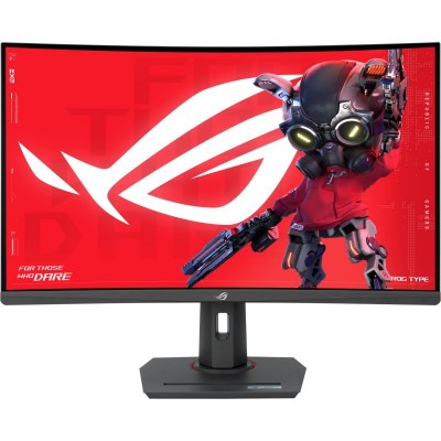 Монітор Asus 31.5&quot; ROG Strix XG32WCMS HDMI, DP, USB-C, Audio, VA, 2560x1440, 280Hz, 1ms, sRGB 125%, CURVED, AdaptiveSync, HAS, HDR400