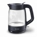 Електрочайник Tefal Morning Glass Kettle, 1.7л, скло, з підсвіткою, чорний