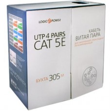 Кабель мережевий LogicPower FTP 305м КВПЭ(4*2*0,50) [CU] (2256)