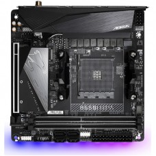 Материнська плата GIGABYTE B550I AORUS PRO AX sAM4 B550 4xDDR4 HDMI DP Wi-Fi BT mITX