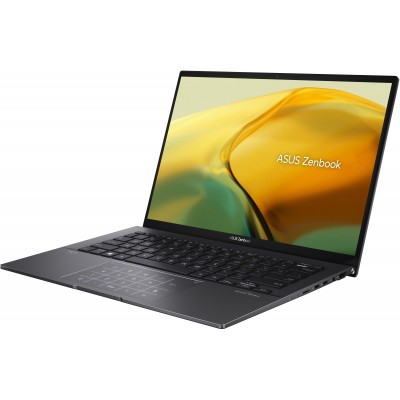 Ноутбук ASUS Zenbook 14 UM3402YA-KP245 14WQXGA IPS/AMD R7-5825U/16/1024F/int/noOS/Black