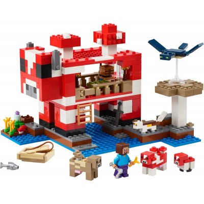 Конструктор LEGO Minecraft Грибний будинок