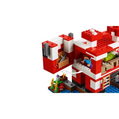 Конструктор LEGO Minecraft Грибний будинок