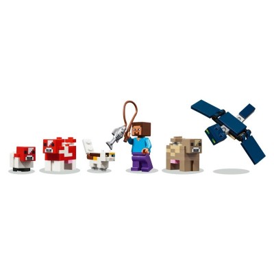 Конструктор LEGO Minecraft Грибний будинок