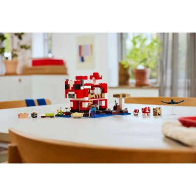 Конструктор LEGO Minecraft Грибний будинок