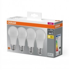 Набір ламп 4шт OSRAM LED E27 8.5Вт 2700К 806Лм A60 Набір ламп 4шт OSRAM LED E27 8.5Вт 2700К 806Лм A60
