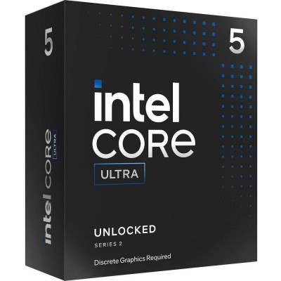 Центральний процесор Intel Core Ultra 5 245KF 14C/14T 4.2GHz 24Mb LGA1851 125W w/o graphics Box