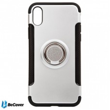 Чохол до моб. телефона BeCover Magnetic Ring Stand Apple iPhone X/XS Silver (701785) (701785) Чохол до моб. телефона BeCover Magnetic Ring Stand Apple iPhone X/XS Silver (701785) (701785)