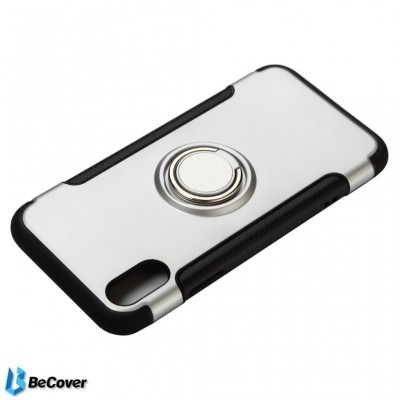 Чехол для моб. телефона BeCover Magnetic Ring Stand Apple iPhone X/XS Silver (701785) (701785)