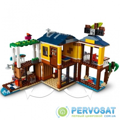 Конструктор LEGO Creator Пляжный домик серферов 564 детали (31118)