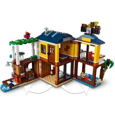 Конструктор LEGO Creator Пляжний будиночок серферів 564 деталі (31118)
