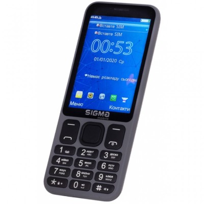 Мобільний телефон Sigma X-style 351 LIDER Grey (4827798121955)