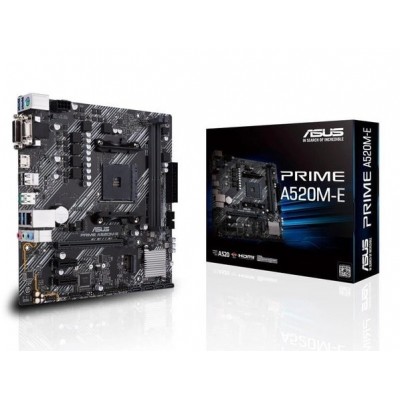 Материнcька плата ASUS PRIME A520M-E sAM4 A520 2xDDR4 HDMI D-Sub DVI mATX