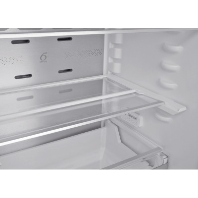 Холодильник Whirlpool з нижн. мороз., 201x59.5х66.3, холод.відд.-251л, мороз.відд.-97л, 2дв., А+++, NF, інв., дисплей, зона нульова, бронзовий