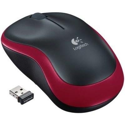 Мышка Logitech M185 red (910-002240)