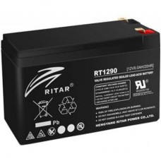 Батарея до ДБЖ Ritar AGM RT1290B, 12V-9Ah, Black (RT1290B) Батарея до ДБЖ Ritar AGM RT1290B, 12V-9Ah, Black (RT1290B)