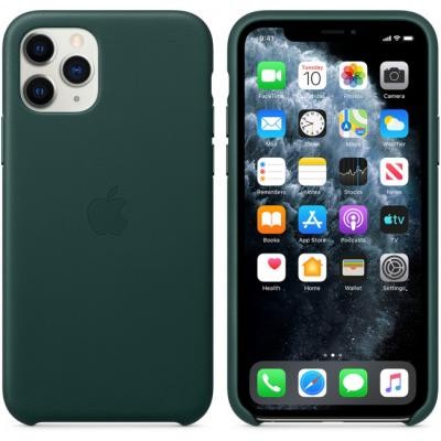 Чохол до моб. телефона Apple iPhone 11 Pro Leather Case - Forest Green (MWYC2ZM/A)