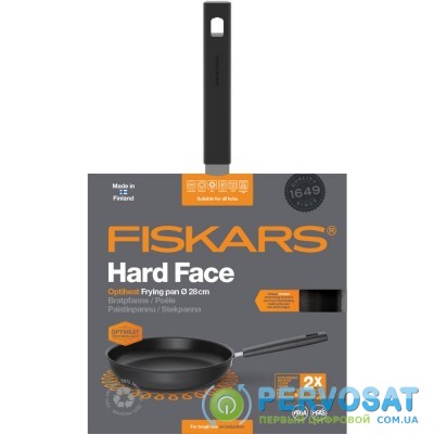 Fiskars Сковорода Hard Face OPTIHEAT 28 см