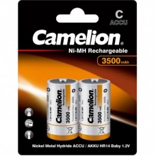 Акумулятор Camelion C 3500mAh Ni-MH * 2 R14-2BL (NH-С3500BP2) Акумулятор Camelion C 3500mAh Ni-MH * 2 R14-2BL (NH-С3500BP2)