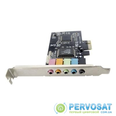 Звуковая плата Manli C-Media 8738 PCI-E 6(5.1) каналов bulk (M-CMI8738-PCI-E)
