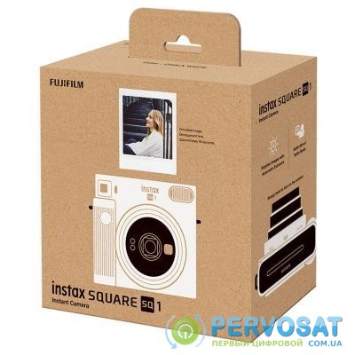 Камера моментальной печати Fujifilm INSTAX SQ 1 CHALK WHITE (16672166)