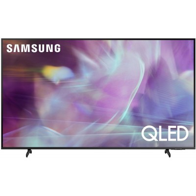 Телевiзор 65" QLED 4K Samsung QE65Q60AAUXUA Smart, Tizen, Black