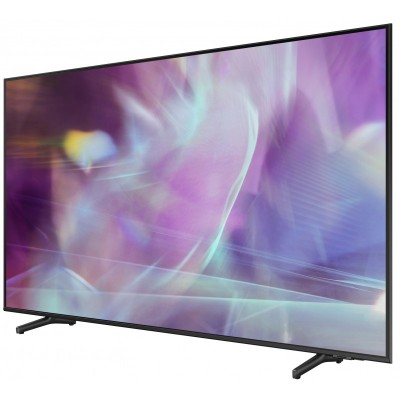 Телевiзор 65" QLED 4K Samsung QE65Q60AAUXUA Smart, Tizen, Black