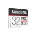 Карта пам’яті Samsung 32GB microSDHC C10 UHS-I R100/W30MB/s PRO Endurance + SD адаптер