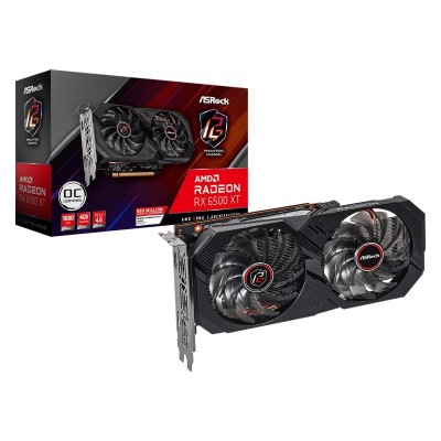 Відеокарта ASRock Radeon RX 6500 XT 4GB GDDR6 PHANTOM GAMING OC