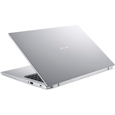 Ноутбук Acer Aspire 3 A315-35 15.6 FHD IPS, Intel C N4500, 8GB, F256GB, UMA, Lin, сріблястий