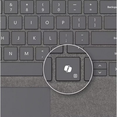 Клавіатура для планшета Surface Pro 8 - 11, Pro X зі стілусом, UKR/ENG, платинова