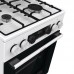 Плита Gorenje комбінована, 70л, 50x60см, дисплей, емальовані реш, програматор IconLed, кришка-метал, білий
