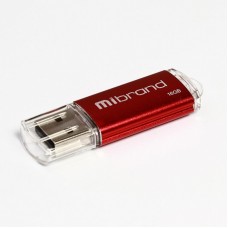 USB флеш накопичувач Mibrand 16GB Cougar Red USB 2.0 (MI2.0/CU16P1R) USB флеш накопичувач Mibrand 16GB Cougar Red USB 2.0 (MI2.0/CU16P1R)