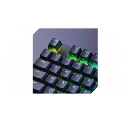 Клавіатура HyperX Alloy Origins Core PBT Aqua USB RGB ENG/RU Black