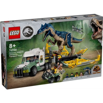 Конструктор LEGO Jurassic World Місії динозаврів: Вантажівка для перевезення алозавра