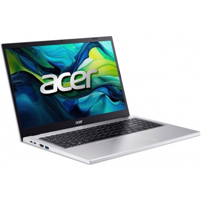 Ноутбук Acer Aspire Go AG15-71P 15.6" FHD IPS, Intel i5-13420H, 16GB, F512GB, UMA, Lin, сріблястий